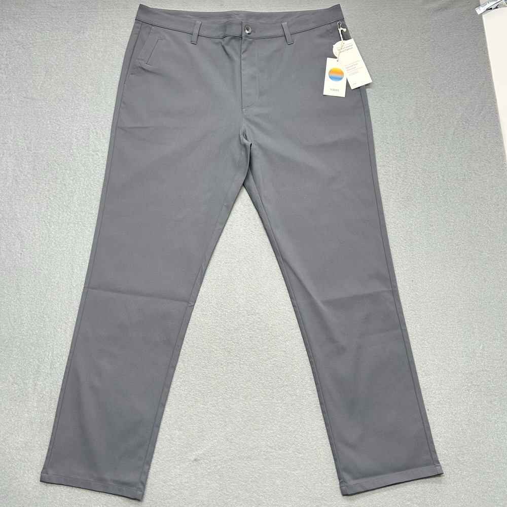 NWT Vuori Cascade Tech Chino Pant Charocoal Gray Men's Size 38 (40x30.5) - Picture 2 of 16